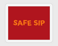 Safe Sip Sticker